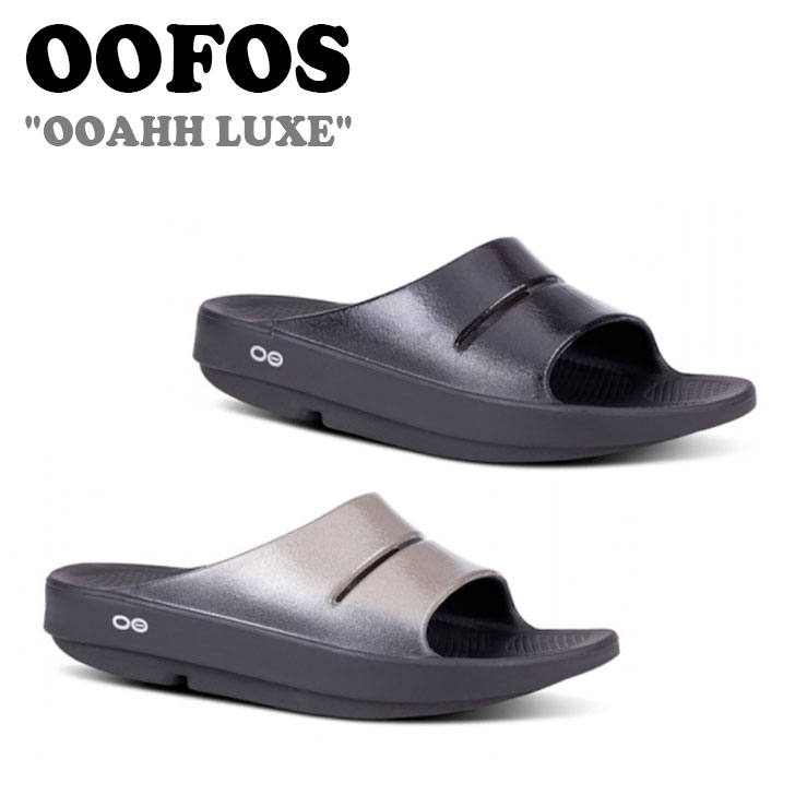 26cm　OOFOS　サンダル　ooahh　ウーフォス　室内　メンズ　プレゼント 楽天市場】OOFOS ウーフォス サンダル OOAHH LUXE LATTE BLACK