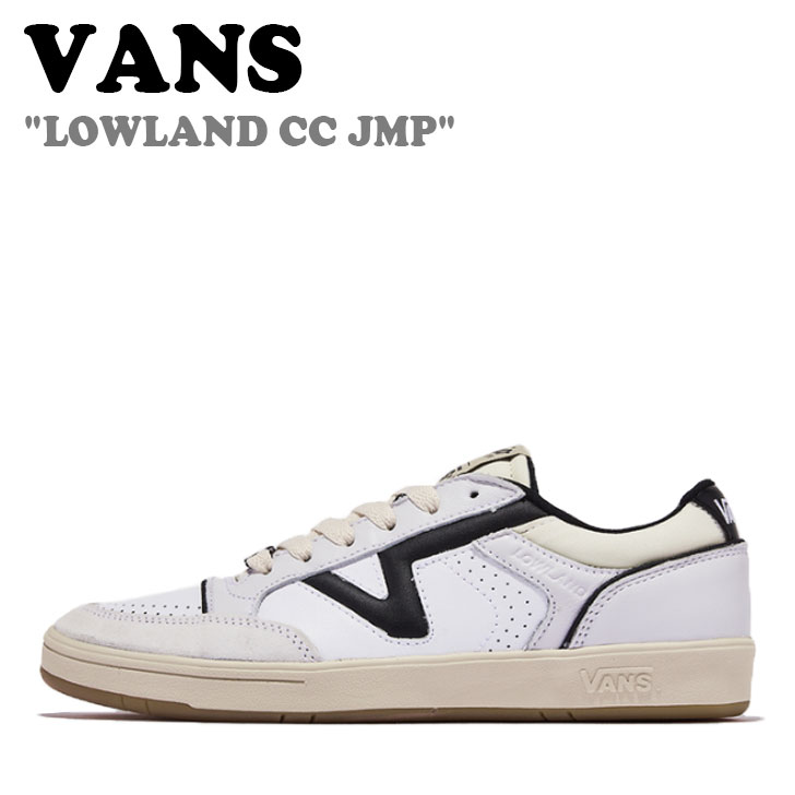 バンズ スニーカー VANS メンズ LOWLAND CC JMP ローランド CC JMP BLACK ブラック TRUE WHITE トゥルー ホワイト VN0A5KYF6BT シューズ 【中古】未使用品
