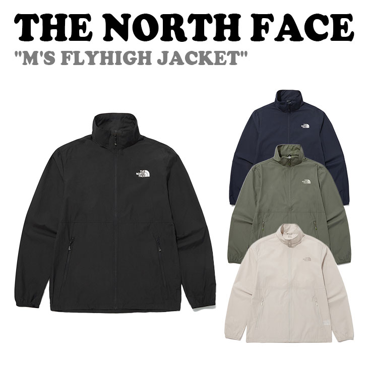 ノースフェイス マウンテンジャケット THE NORTH FACE メンズ M'S FLYHIGH JACKET フライ ハイ ジャケット BLACK ブラック INK インク GRAYISH KHAKI グレイイシュ カーキー WHITE SAND ホワイト サンド NJ3LP04A/B/C/D ウェア 【中古】未使用品｜upsuke