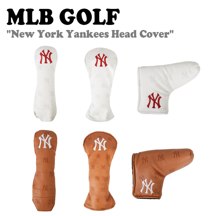 【楽天市場】エムエルビーゴルフ ヘッドカバー ユーティリティー パター ドライバー MLB GOLF New York Yankees Head Cover ニューヨーク ヤンキース ヘッド