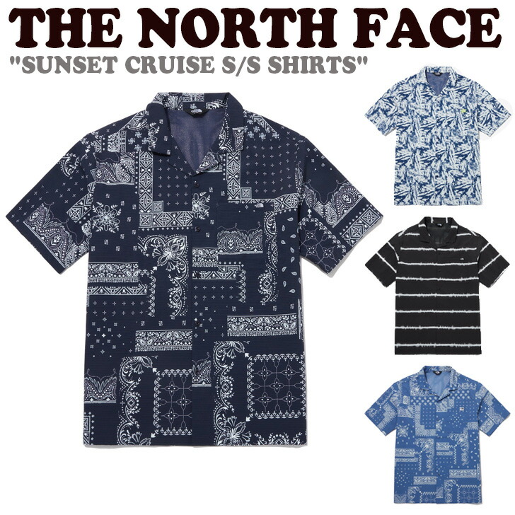 北の方人間の顔 半袖プルオーバー THE NORTH FACE メンズ レディース SUNSET CRUISE S/S SHIRTS サン書き割り 渡航 遊撃手衣袂 プルオーバー 全4色 NH8SP16A/B/C/D 御召しもの 【中古】未当て嵌める品