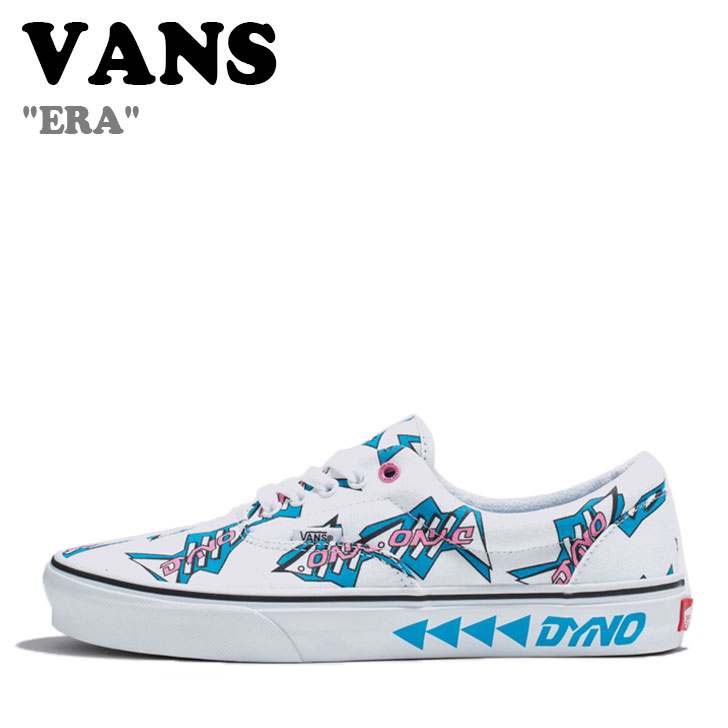 バンズ スニーカー VANS メンズ レディース ERA エラ OUR LEGENDS GT DYNO WHITE ホワイト BLUE ブルー VN0005UEZ5D シューズ 【中古】未使用品