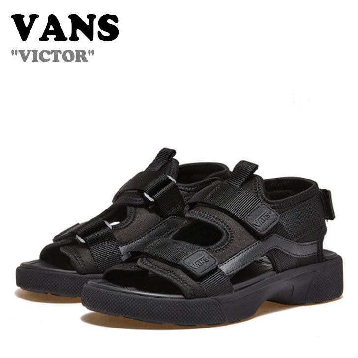 バンズ ビクター BLACK/WHITE 新品未使用 vn-v5186bkwt.jpg