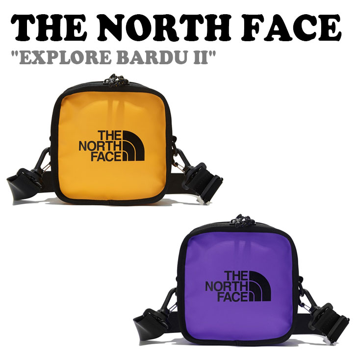 ノースフェイス クロスバッグ THE NORTH FACE メンズ レディース EXPLORE BARDU II エクスプロラル バード2 GOLD ゴールド PURPLE パープル NN2PL75B/C バッグ【中古】未使用品