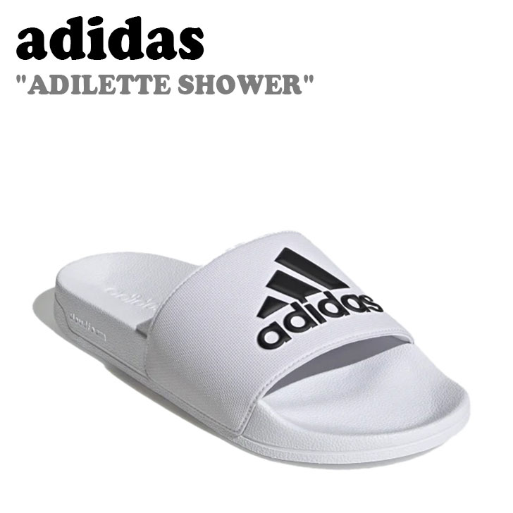 ADIDAS サンダル アディレッタ ADILETTE 25 クリスタルホワイト adidas アディダス サンダル ADILETTE アディレッタ