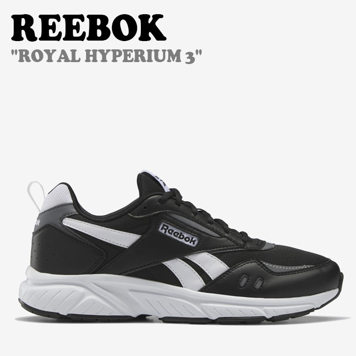 リーボック スニーカー REEBOK メンズ レディース ROYAL HYPERIUM 3 ロイヤル ハイペリウム 3 BLACK ブラック HR1043 RESO3EE4UBA シューズ