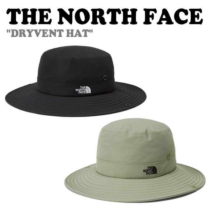ノースフェイス ハット THE NORTH FACE メンズ レディース DRYVENT HAT ドライベントハット BLACK ブラック SLATE KHAKI スレートカーキ NE3HP14A/B ACC【中古】未使用品