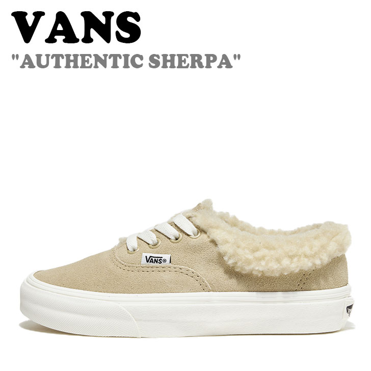バンズ スニーカー VANS メンズ レディース AUTHENTIC SHERPA オーセンティック シェルパ COZY HUG MOJOVE DESERT コージー ハグ モハーベ デザート VN0A5JMRBKB シューズ【中古】未使用品