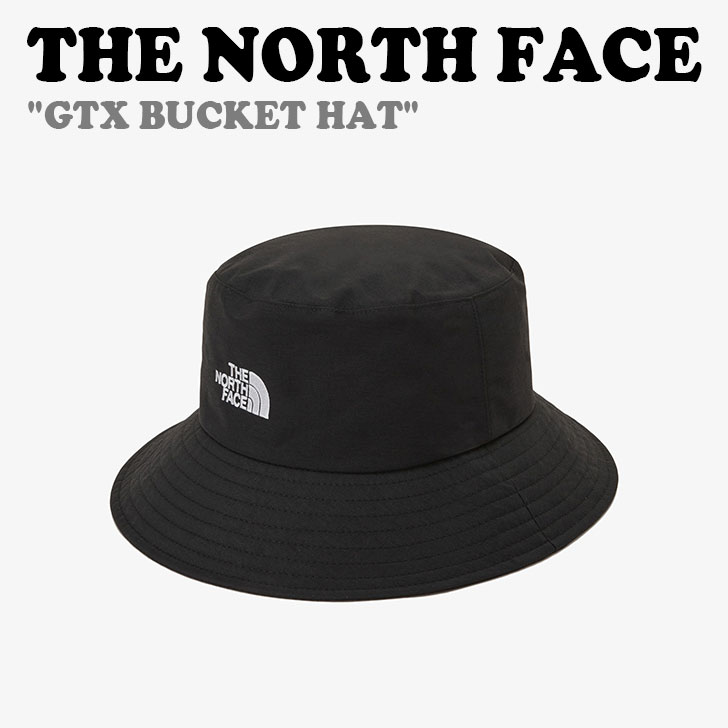 ノースフェイス 韓国 バケットハット THE NORTH FACE メンズ レディース GTX BUCKET HAT バケット ハット BLACK ブラック NE3HP53A ACC 【中古】未使用品