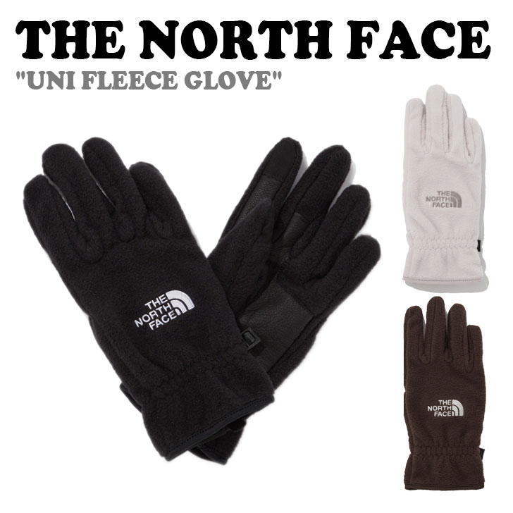 北の方人間の顔 韓国 グローブ THE NORTH FACE メンズ レディース UNI FLEECE GLOVE ユニ フリース 地球儀 BLACK 黒いこと WHITE SAND 白いこと砂子 COCOA BROWN チョコレート赤銅色 NJ3GP55A/B/C ACC 【中古】未当て嵌める品