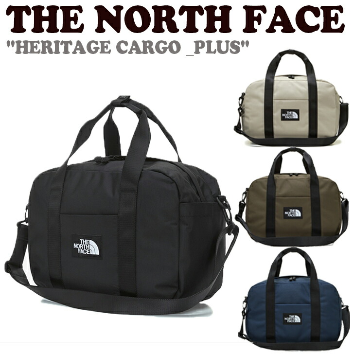 ノースフェイス ボストンバッグ THE NORTH FACE メンズ レディース HERITAGE CARGO PLUS ヘリテージ カーゴバッグ プラス BLACK ブラック GRAYISH BEIGE ベージュ DARK NAVY ネイビー KHAKI カーキ NN2FN54A/B/C/D バッグ 【中古】未使用品