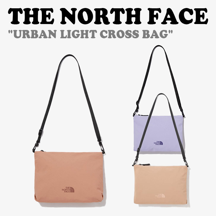 ノースフェイス 韓国 クロスバック THE NORTH FACE メンズ レディース URBAN LIGHT CROSS BAG アーバン ライトクロスバッグ LILAC ライラック GRAYISH PINK グレイッシュ ピンク PALE PINK ペイルピンク NN2PP43D/E/F バッグ【中古】未使用品