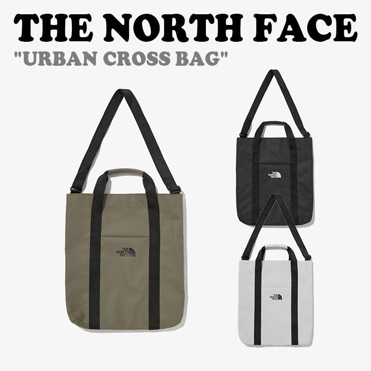 ノースフェイス 韓国 トートバッグ THE NORTH FACE メンズ レディース URBAN CROSS BAG アーバン クロスバッグ BLACK ブラック OLIVE オリーブ WHITE ホワイト NN2PP79A/B/C バッグ【中古】未使用品