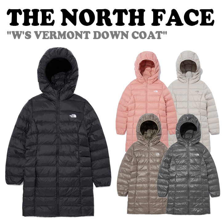北の方人間の顔 落ち込む THE NORTH FACE 落ち込む レディース W\u0027S VERMONT DOWN COAT バーモント州 落ち込む厚地の外套 BLACK 黒いこと WHITE SAND 白いこと真砂 PALE PINK ペールピンク GOLD ゴールド SILVER しろがね色 NJ1DN89A/B/C/D/E 御召しもの 【中古】未当て嵌める品