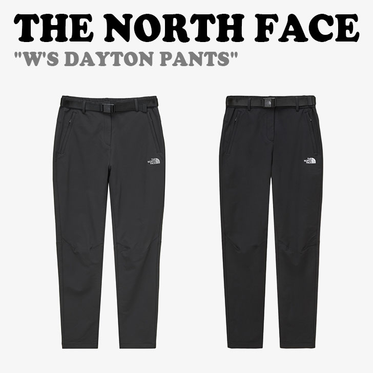 ノースフェイス 韓国 ボトムス THE NORTH FACE レディース W'S DAYTON PANTS ウィメンズ デイトン パンツ BLACK ブラック CHARCOAL チャコール NP6NP90A/B ウェア【中古】未使用品|upsuke