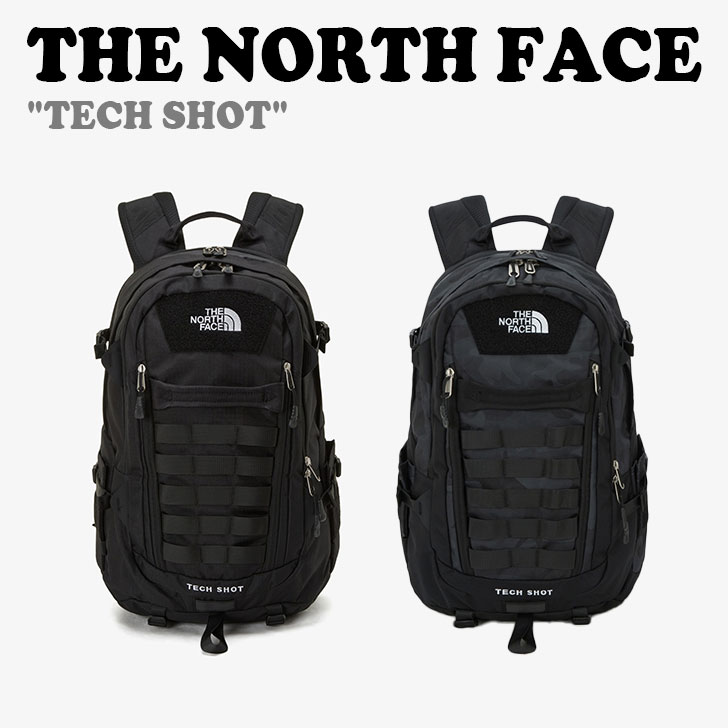 ノースフェイス バックパック THE NORTH FACE メンズ レディース TECH SHOT テック ショット BLACK ブラック DARK GRAY ダーク グレー NM2DP56A/B バッグ【中古】未使用品