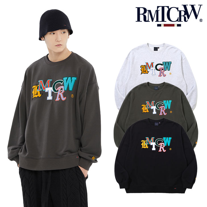 [ROMANTIC CROWN] VOLUME LOGO CREWNECK/追跡付 