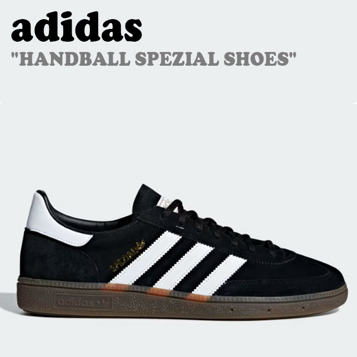 アディダス スニーカー adidas メンズ レディース HANDBALL SPEZIAL SHOES ハンドボール スペツィアル BLACK 黒いこと DB3021 FLADEA1U01 シューズ 【中古】未当てはめる品