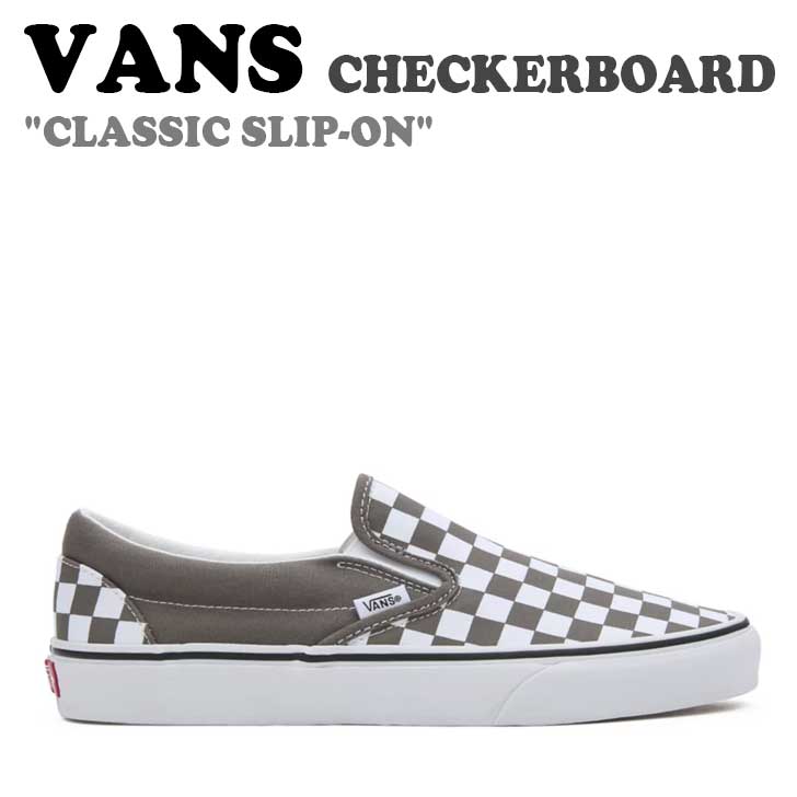 楽天市場】VANS バンズ スニーカー CLASSIC SLIP-ON 98 CHECKERBOARD
