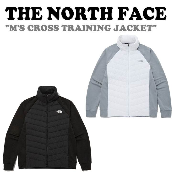 ノースフェイス ジップアップ THE NORTH FACE メンズ M CROSS TRAINING JACKET クロス トレーニング ジャケット BLACK ブラック WHITE ホワイト NJ3NP65A/B ウェア 【中古】未使用品