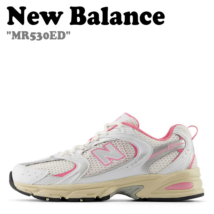 ニューバランス 530 スニーカー New Balance メンズ レディース MR530ED PINK ピンク FLNBEA1U47 シューズ 【中古】未使用品