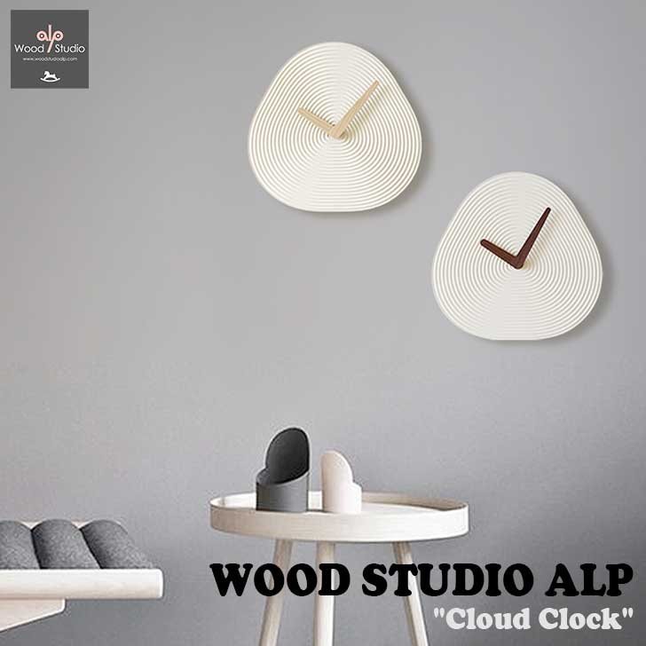 楽天市場】ウッドスタジオアルプ 掛け時計 WOOD STUDIO ALP 正規