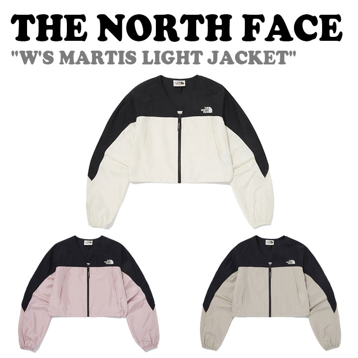 北の方人間の顔 上衣 THE NORTH FACE レディース W\u0027S MARTIS LIGHT JACKET マティス ともし火 上衣 CREAM 皮膚軟化剤 PALE PINK ペールピンク CREAM BEIGE 皮膚軟化剤ベージュ NJ3LQ32J/K/L 御召しもの 【中古】未当て嵌める品
