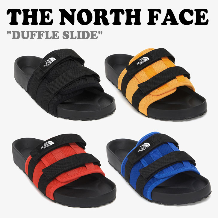 ノースフェイス サンダル THE NORTH FACE メンズ レディース DUFFLE SLIDE ダッフル スライド BLACK ブラック BLUE ブルー RED レッド YELLOW イエロー NS92Q04A/B/C/D シューズ 【中古】未使用品