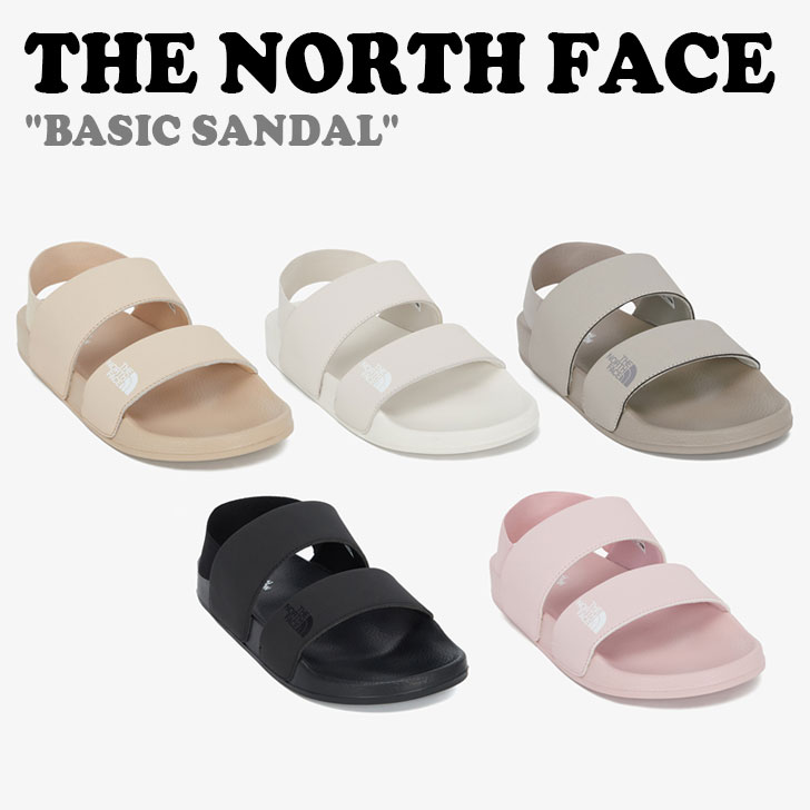 北の方人間の顔 サンダル THE NORTH FACE メンズ レディース ベーシック SANDAL 第一義的サンダル BLACK 黒いこと GRAYISH KHAKI グレイッシュカーキ LIGHT BEIGE ともし火ベージュ SAND 真砂 LIGHT PINK ともし火サクラ色 NS98Q15J/K/L/M/N シューズ 【中古】未当て嵌める品 靴-サンダル