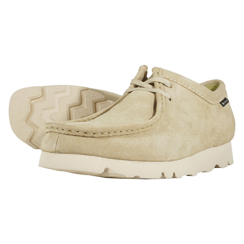 ペ*ペ様 CLARKS ワラビーブーツ ゴアテックス メープルスエード UK8 Wallabee.GTX / レディースワラビーゴアテックス （メープル