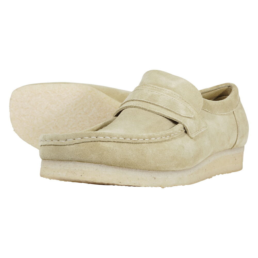 通販 CLARKS Wallabee Loafer Suede クラークス ワラビー ローファー