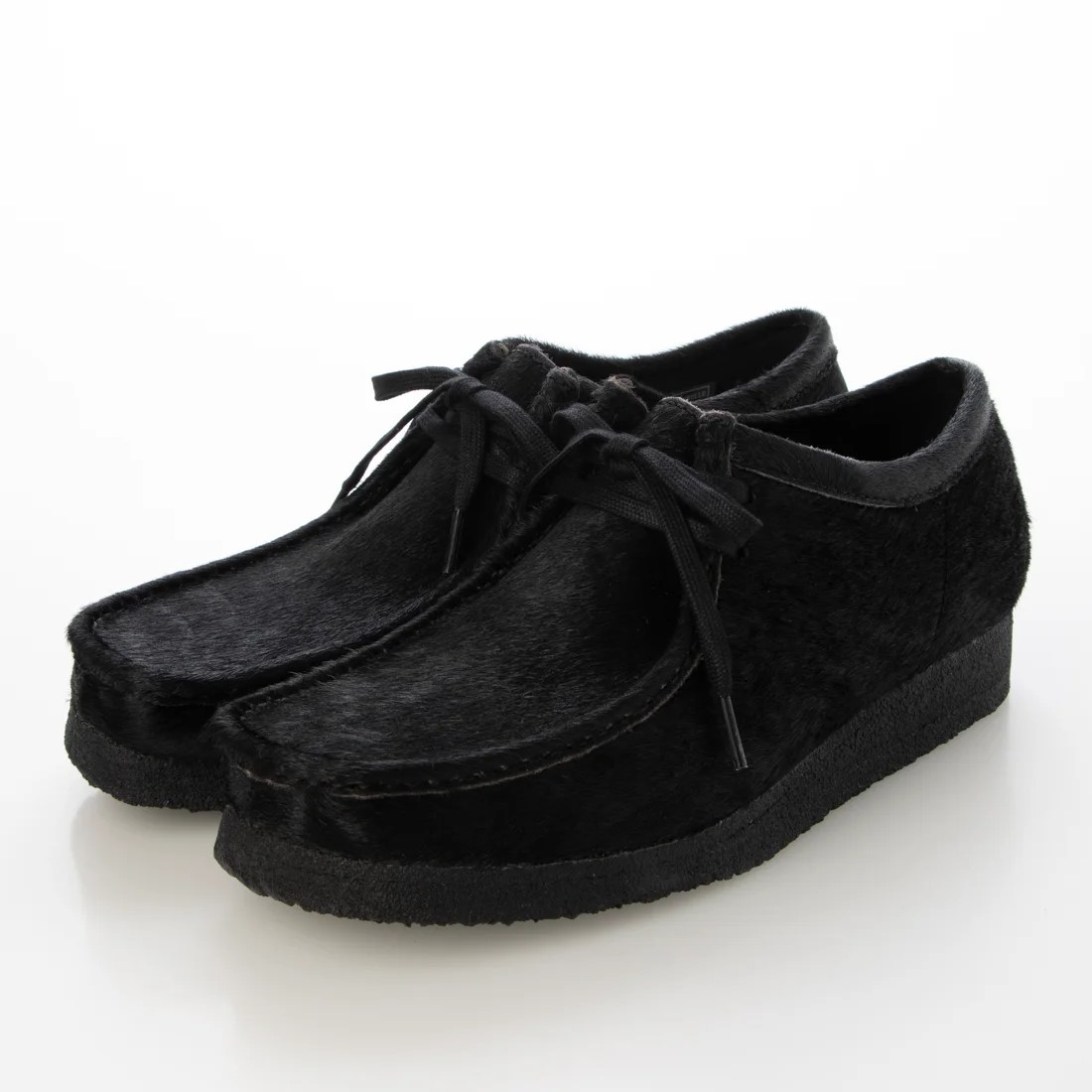 クラークス ワラビー ブラックヘアーオン Clarks Wallabee Black Hair On｜UPTOWN　Deluxe 16,245円