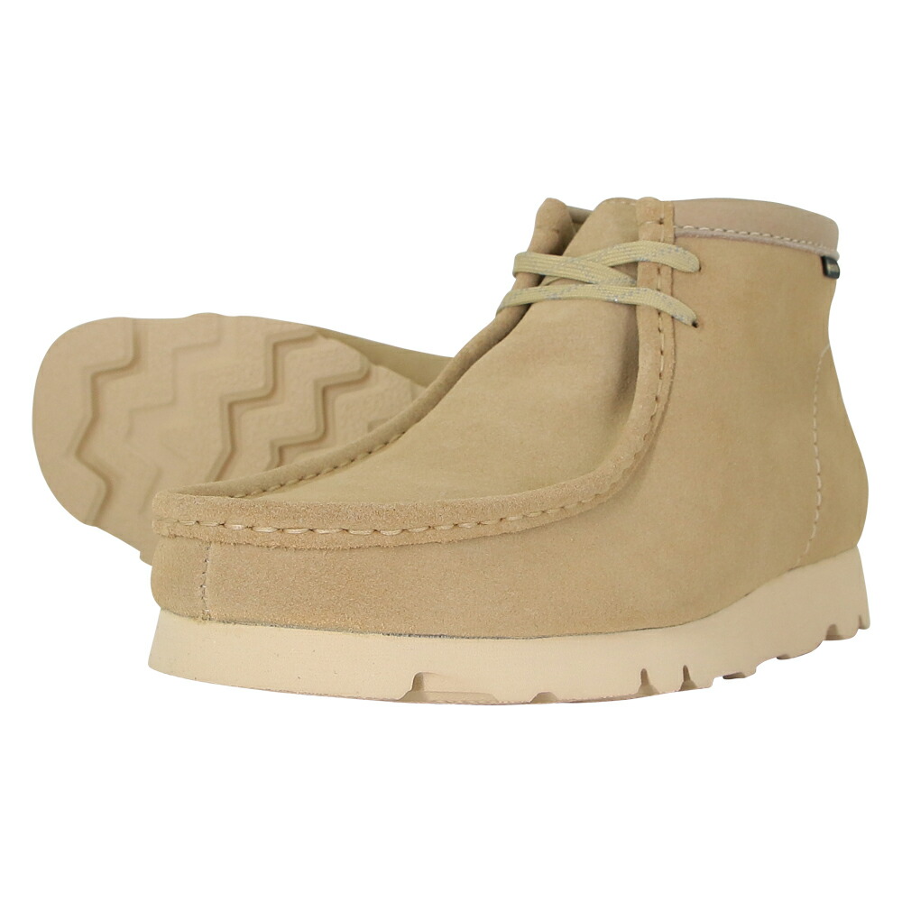 楽天市場】CLARKS WALLABEE BOOT GORE-TEX MAPLE SUEDE 26168545