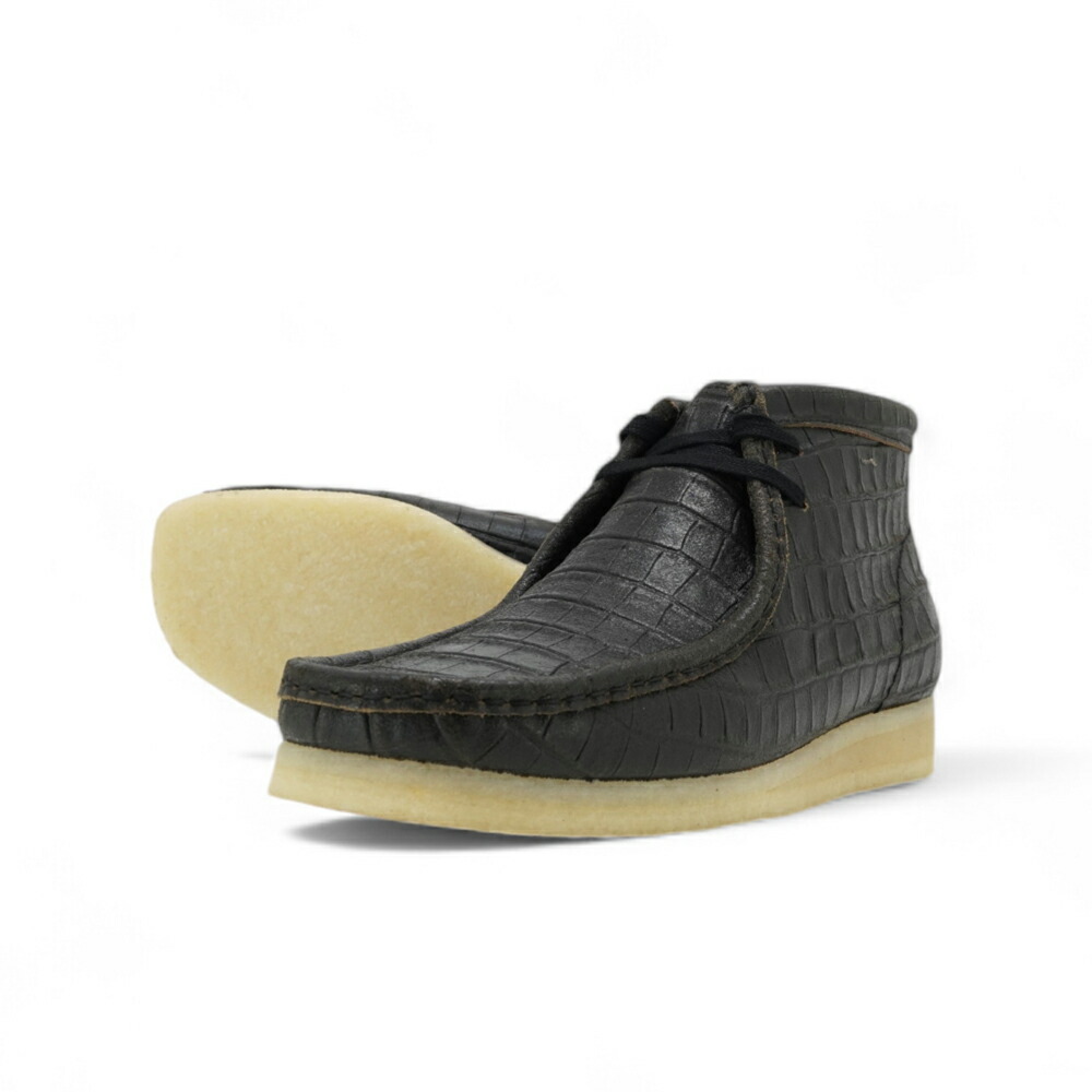 楽天市場】クラークス CLARKS 26146759 WALLABEE BOOT BLACK