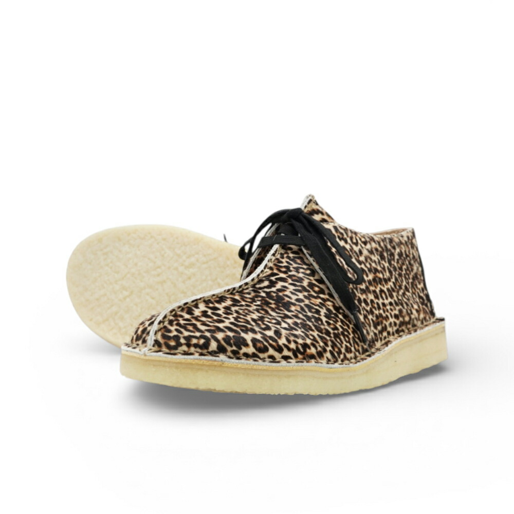 クラークス Clarks Desert Trek Leopard Print