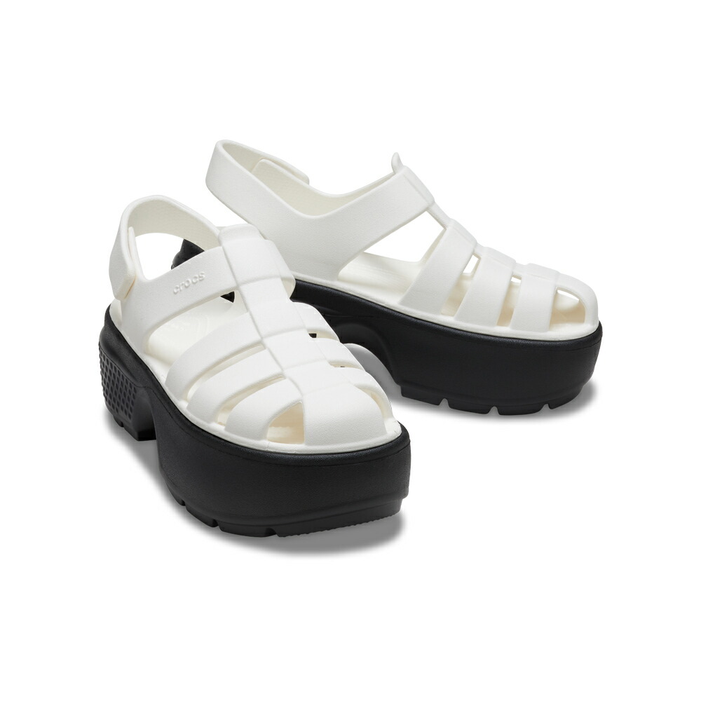 ターリーズさん専用 楽天市場】crocs STOMP FISHERMAN SANDAL CHARK 209938-0wv