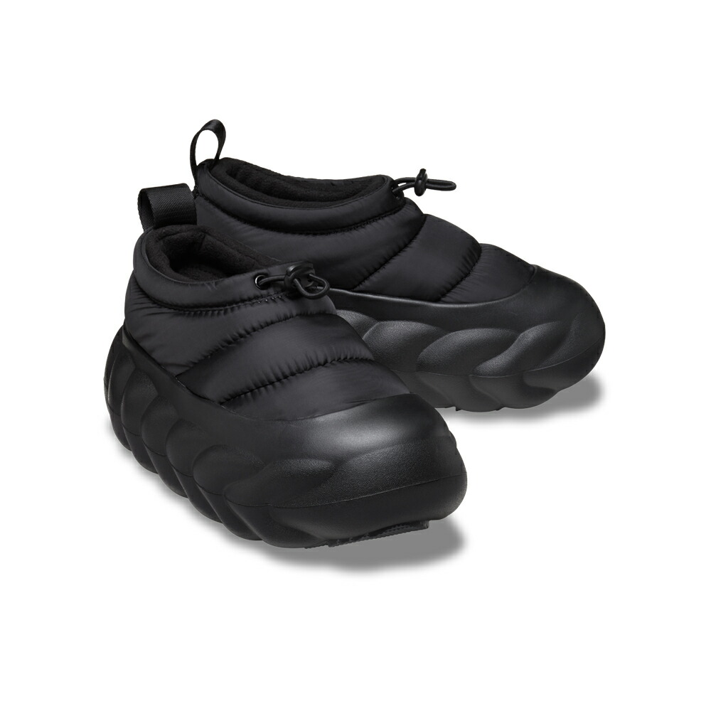 CROCS クロックス オーバーパフ ショーティー 黒 24CM 厚底 40％OFF／SALE】クロックス crocs スニーカー オーバーパフ