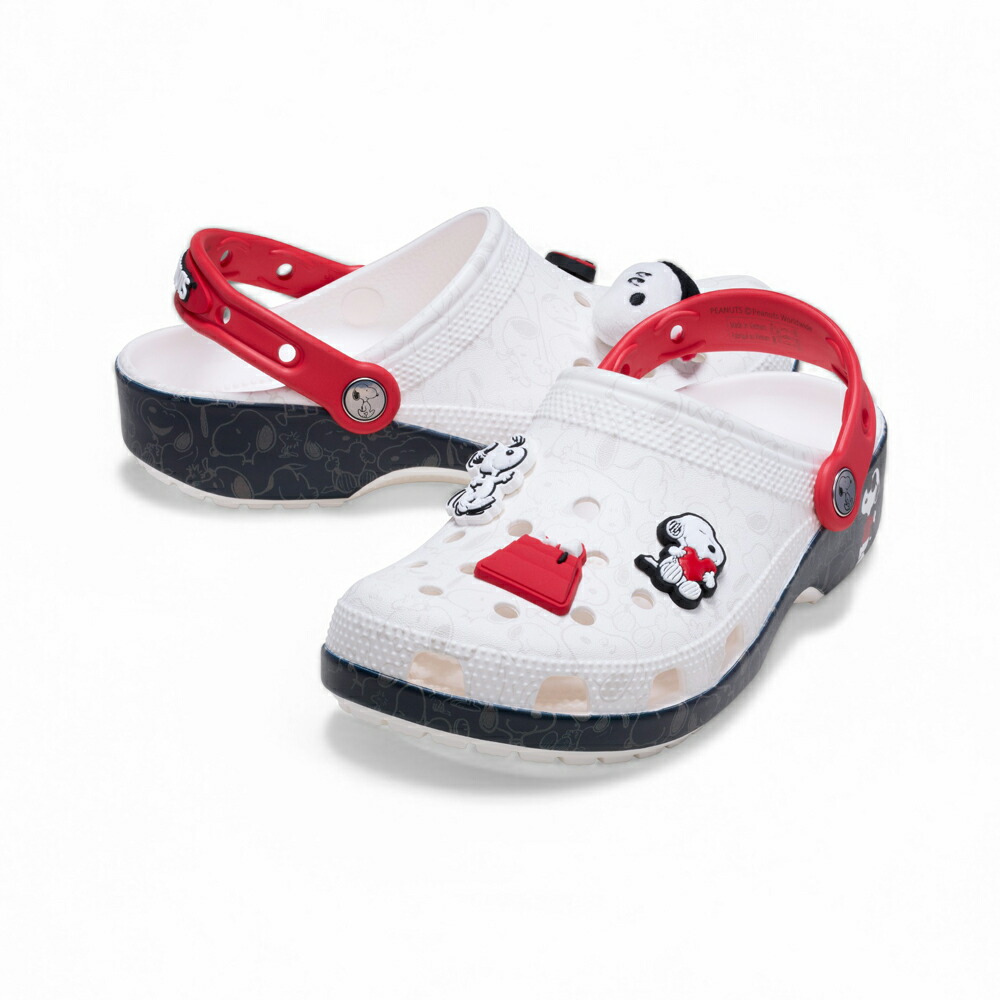 クロックス スヌーピー メリージェーン / マルチ 211130-90H CROCS MARY JANE CLOG × PEANUTS MULTI – KICKS LAB.