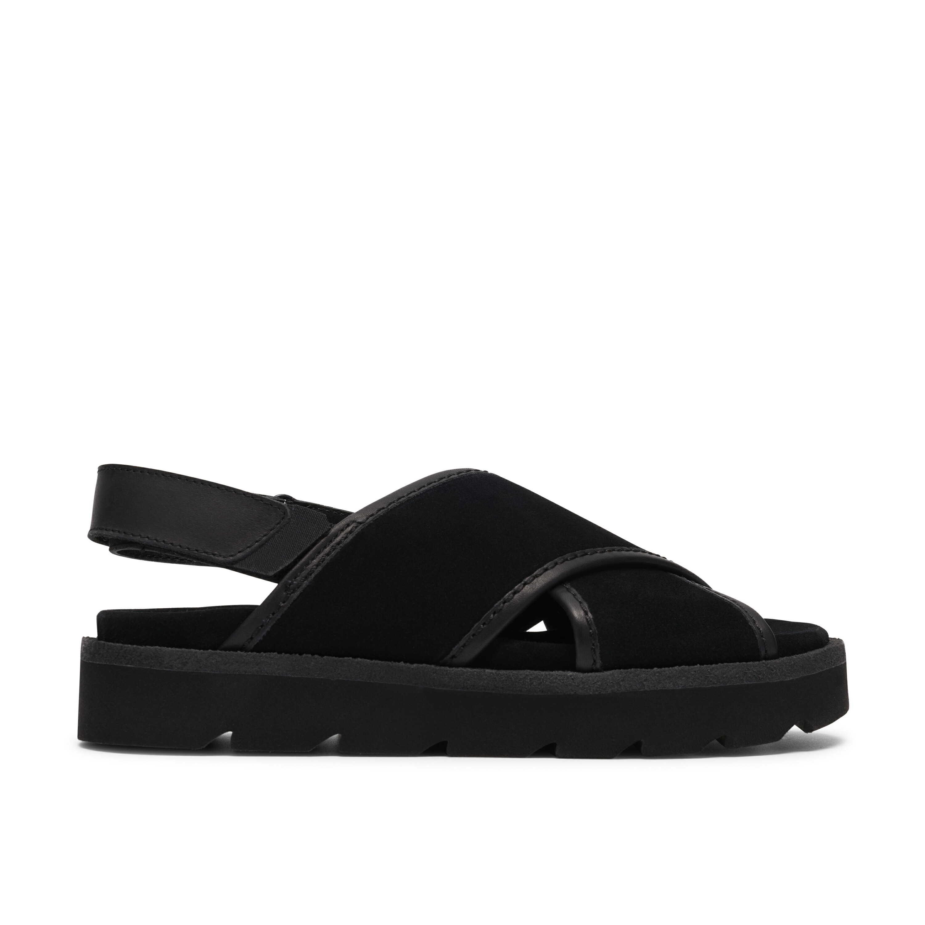 クラークス Clarks Meare Cross Black Sde|UPTOWN Deluxe
