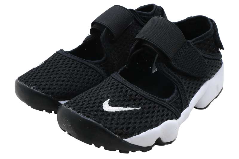 NIKE RIFT (GS/なおなお書き BOYS)ナイキ 昇降機 GS/なおなお書き BOYSBLACK/WHITE【キッズ スニーカー】