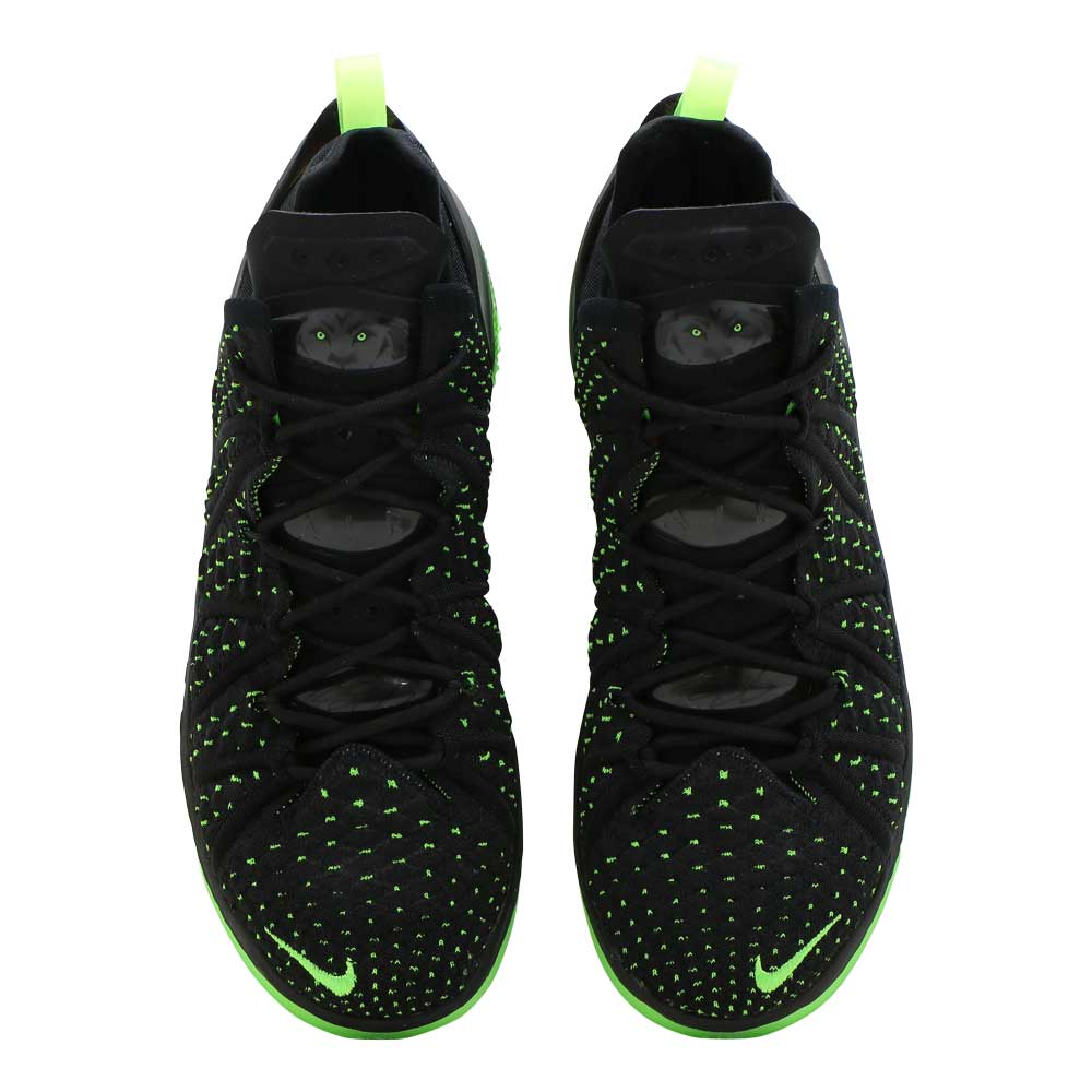 楽天市場 ファイナル セール Final Sale ナイキ レブロン 18 Nike Lebron Xviii Black Electric Green Black Uptown Deluxe