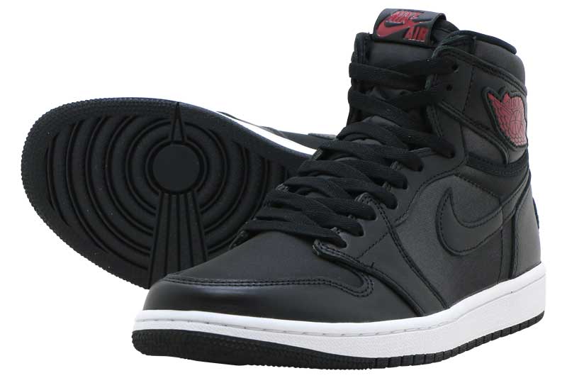 air jordan 1 retro high black gym red