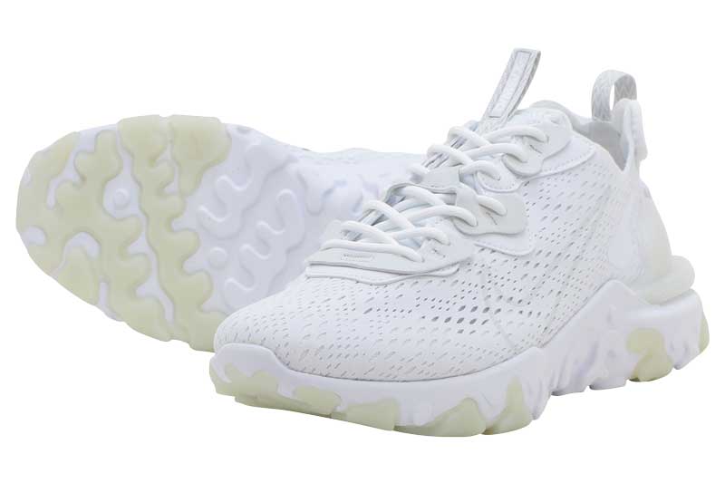 海外最新 Final Sale ファイナルセール Nike React Visionナイキ リアクト ビジョンwhite Lt Smoke Grey White 正規激安 Ledefiscad Com