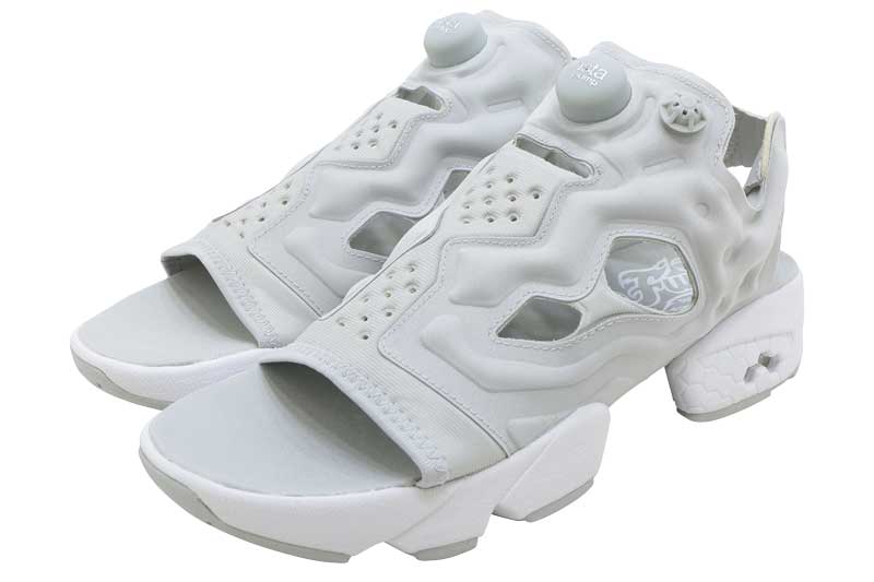 激安 即納 Final Sale ファイナルセール Reebok Instapump Fury Sandalリーボック インスタ ポンプ フューリー サンダルskull Grey White Silver Metaliic メンズ レディース サンダル 宅送 Servicoscasa Pt