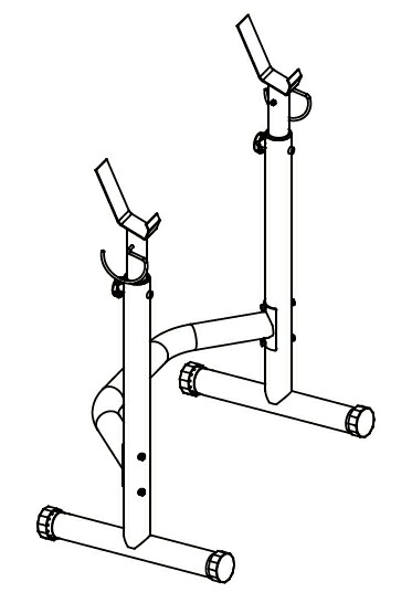 筋トレ 器具 フィットネス アドニス トレーニング バーラック Adonis Bar エアロバイク Rack ジョンソンヘルステックジャパン 送料無料 トレーニングマシン 自宅 ホームジム アジャストベンチ ベンチプレス トレーニングマシン 筋トレ ベンチ バーベルトレーニング