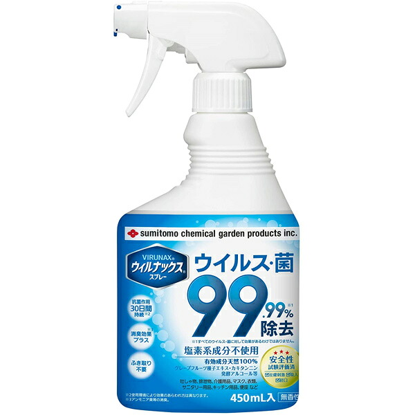 除菌スプレー ウィルナックススプレー 除菌 ウイルス 抗菌 除菌 消臭 スプレー ウイルス 除去 除菌スプレー 除菌対策