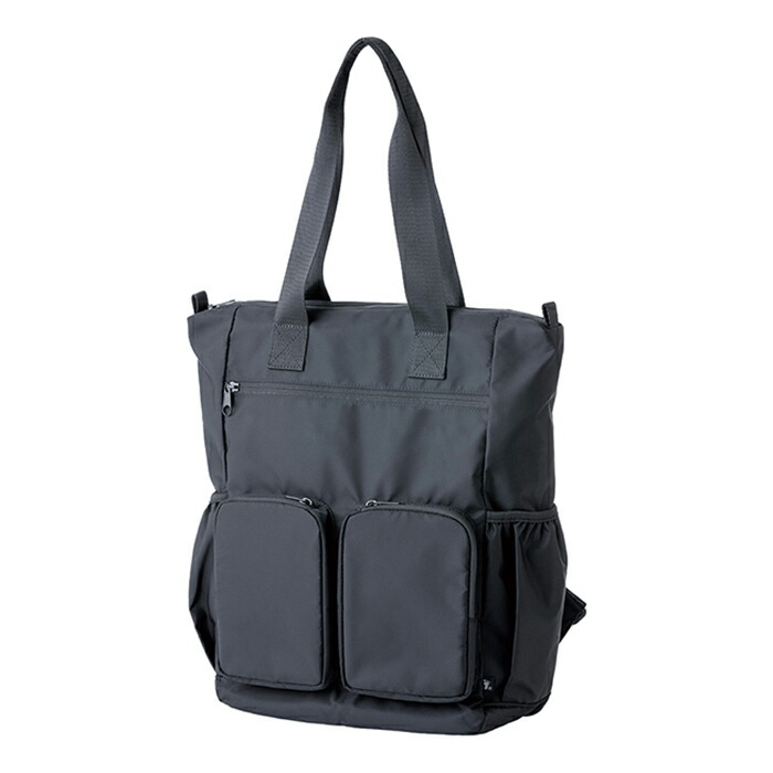 楽天市場】トート・リュックプラス（はっ水) 404205 ブラック フット