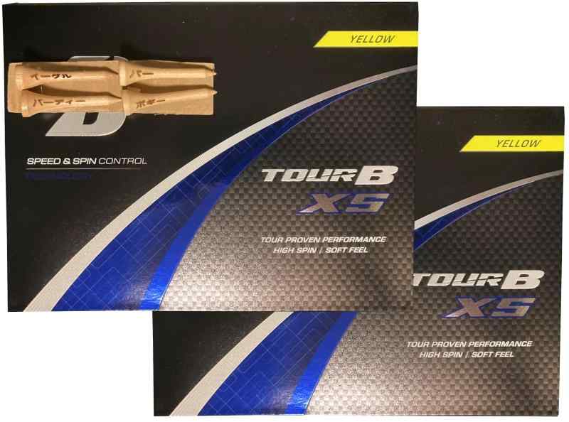 ブリヂストン ゴルフボール TOUR B X XS 2024年 モデル ２ダース おまけ付き｜アップアップストア