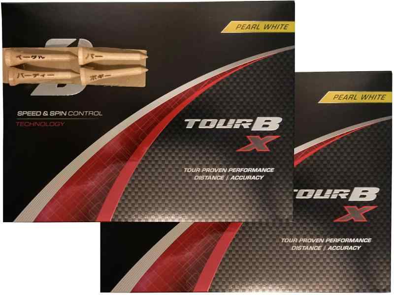 ゴルフボール TOUR B X XS 2024年 モデル 2ダース おまけ付き|アップアップストア