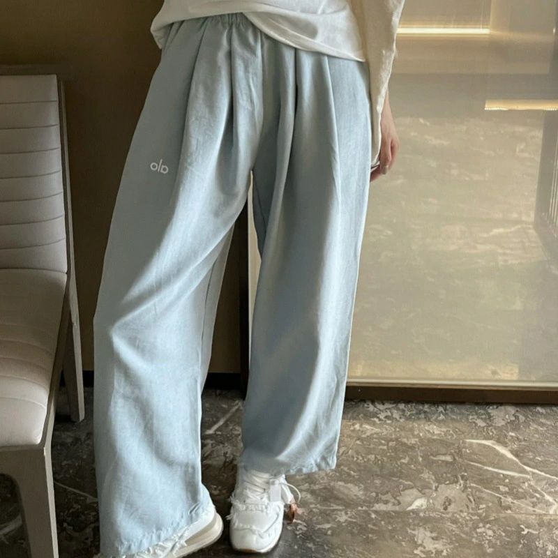★ ALO Yoga ★ ワイドパンツ レディース 夏 涼しい さらさら ボトムス レディース パンツ ウエストゴム 楽ちん イージーパンツ 速乾 太もも ゆったり ワイド 大きいサイズ パンツ ポケットリラックスパンツ カジュアル 体型カバー 春 春夏|アップアップストア
